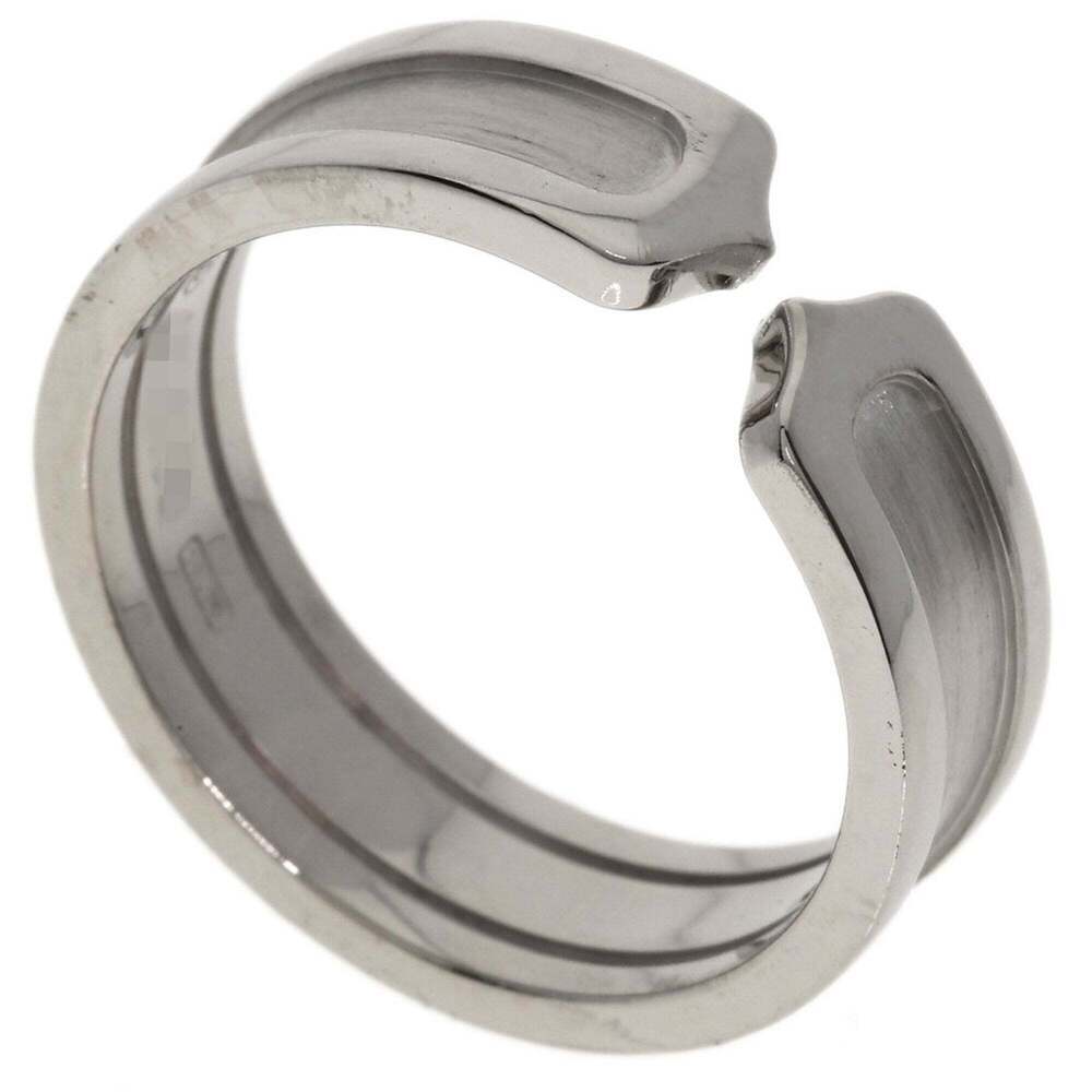 CARTIER 18k Silver Ring #60